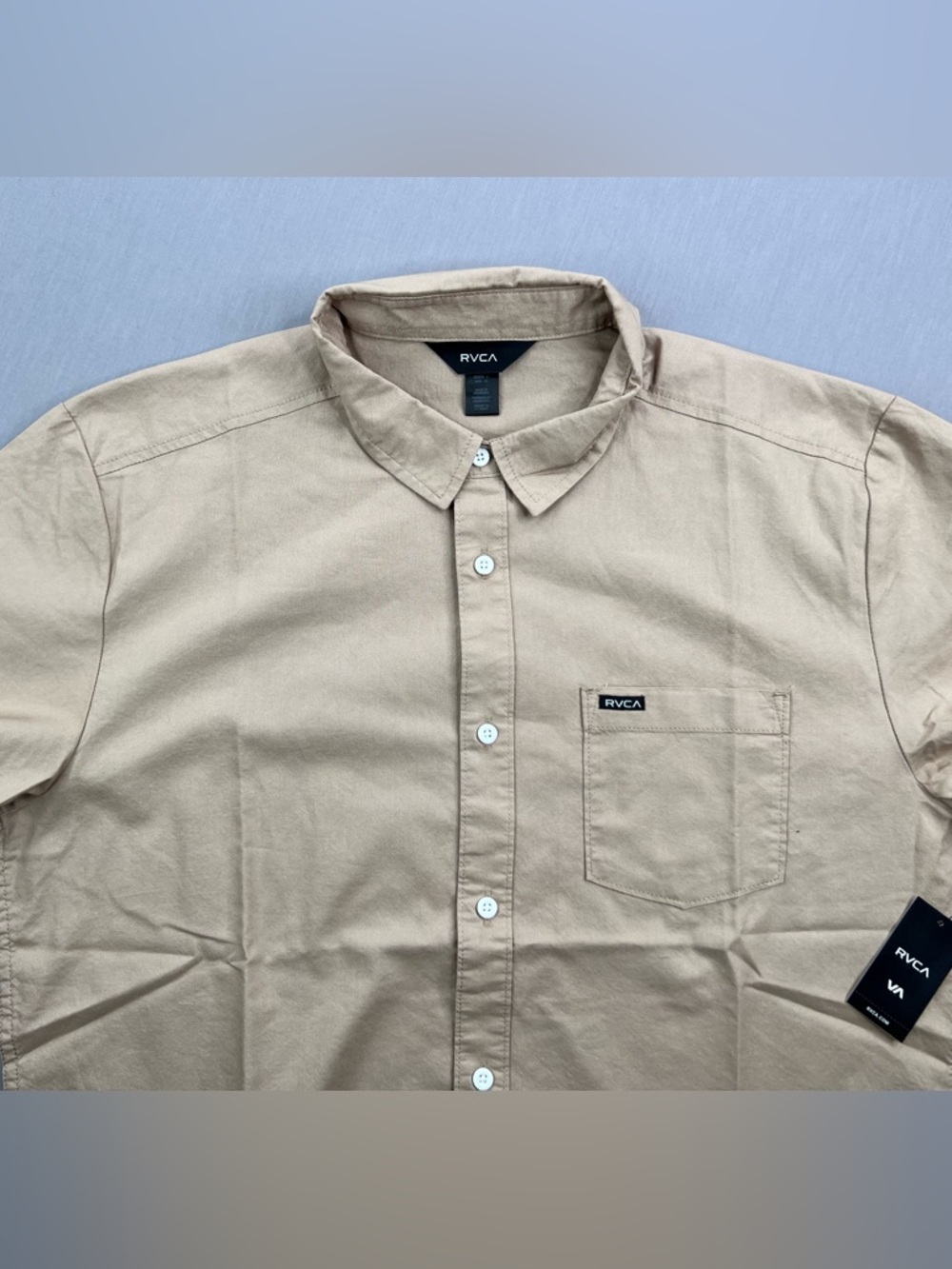 RVCA DOUGLAS SS WOVEN BUTTON UP SHIRT